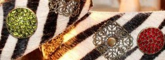 Zebra Filigran halsband - BARCELONADOGS