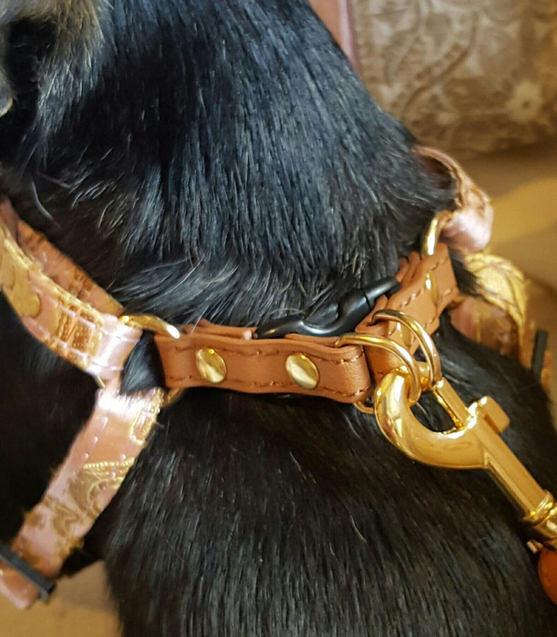 Seductive Harness in Silk - BARCELONADOGS