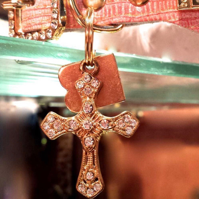 Cross Dog Charm - BARCELONADOGS