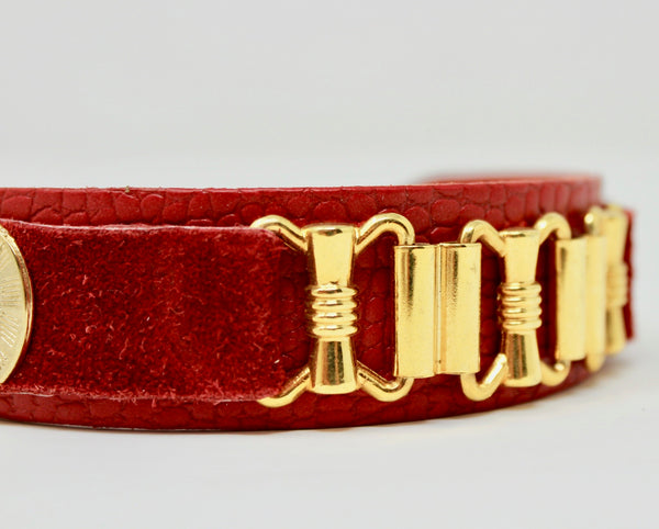 Red Dog Collar - BARCELONADOGS