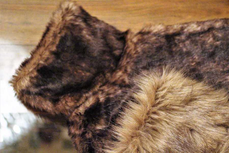 Faux Fur Whippet Coat